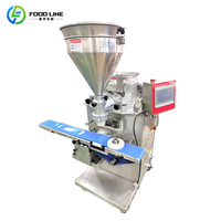 Machine à encruster multifonctionnelle automatique en acier inoxydable pour la fabrication de gâteaux de lune, de mochi, de kibbeh et de pâtisseries farcies