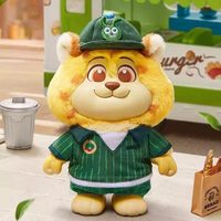 MINISO Zootopia 2 City Dwellers Blind Box Figurine en vinyle et peluche assortie, Ornement de bureau tendance et de collection