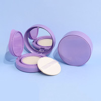 Vente en gros Boîte en plastique pour cosmétiques Boîte à coussin d'air liquide pour fond de teint Conteneur de crème 13gCC avec miroir