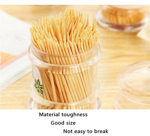 Tre tăm xỉa răng Dispenser cao cấp dùng một lần thân thiện với môi thực phẩm Picks cho dễ dàng bên ăn vặt và thanh lịch nhà ăn uống - Product Image 2