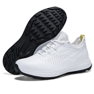 Men's Spikeless Golf Shoes Rubber Outsole Flat Heel Casual Training Shoes Standard Thickness Other Ball Sports - Product Image 5