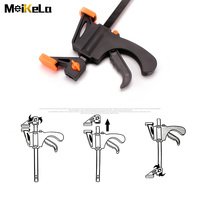 MeiKeLa — pince pour le travail du bois, serrage rapide en plastique, type F, outil pour menuiserie
