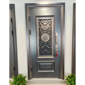 Gutes heiß verkauftes Design Sicherheit Stahl Haupteingang stür Außen Stahltür Design für Haus