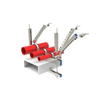 Système de soutènement sismique pour tuyaux d'incendie, support de tuyau réglable anti-sismique pour projets de construction commerciale