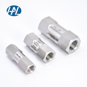 Thép không gỉ nữ kiểm tra van với chủ đề nội bộ NPT Hướng dẫn sử dụng điện Kích thước <span class=keywords><strong>1</strong></span>/8in <span class=keywords><strong>1</strong></span>/4in 3/8in 1inch cho khí phương tiện truyền thông - Product Image 6