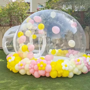 Carpa <span class=keywords><strong>Burbuja</strong></span> Inflable de PVC Reutilizable, Transparente, Impermeable y Duradera, <span class=keywords><strong>Cabaña</strong></span> de Lujo para Fiestas de Cumpleaños Infantiles - Product Image 1
