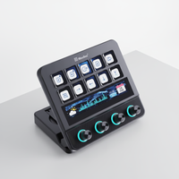 Console de mixage audio pour jeux avec boutons RGB MiraBox Stream Deck N4Pro