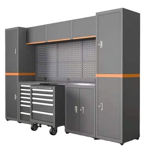 Heavy Duty Workbench Tool Cabinet Multifunctional Workshop Garage Storage