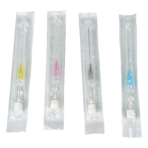 18G/20G/22G/24G プラスチック製獣医用静脈内カテーテル <span class=keywords><strong>IV</strong></span>カニューレ 注射ポート付き 環境に優しい - Product Image 2
