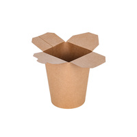 Seau à nouilles jetable - Contenant en papier anti-fuite pour pâtes à emporter et à conserver