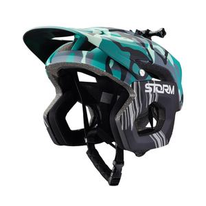 หมวกกันน็อคแบบครึ่งใบ Fox รุ่น Spanish Storm สำหรับขี่ออฟโรด AM DropFrame ระบายอากาศได้ดี สำหรับ Enduro และ Mountain  น้ำหนักเบาพิเศษ ปรับแต่งได้ตามต้องการ จากโรงงานโดยตรง - Product Image 2