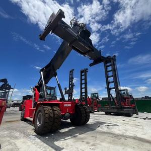 Apilador de Contenedores Kalmar Usado Barato DRF450 DRT450 de 45 Toneladas, Manipulador de Contenedores Original de Segunda Mano, Apilador de Contenedores de 20 pies y 40 pies a Bajo Precio - Product Image 2