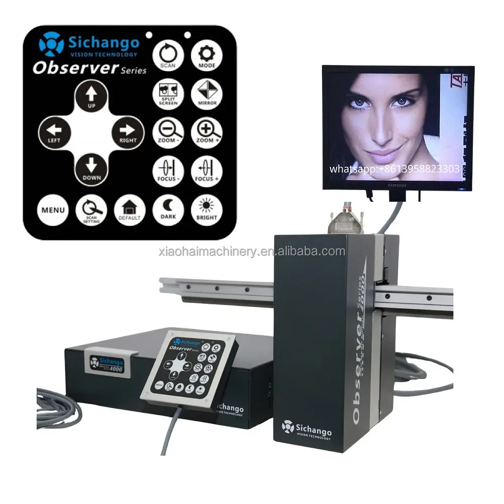 SICHANGO 4000 automatischer Druck Bild VISION bewegliches Video Netz-Inspektionssystem für Flexo-druckmaschine Kamera