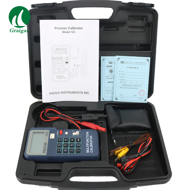 PROVA-123 Multifunction Process Calibrator with K/J/E/T Type Digital Calibrator