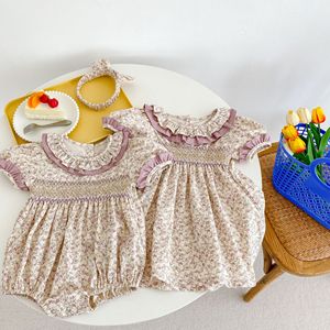 Vestidos de Verano para Bebés Niñas, Manga Corta, Estampado Floral, Ropa de <span class=keywords><strong>Moda</strong></span> para Bebés - Product Image 3