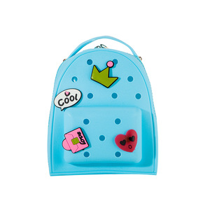 กระเป๋าเป้สะพายหลังกันน้ำ EVA สีสันสดใสพร้อมกรอบเปิดสำหรับเด็กกระเป๋าชายหาดซิลิโคนขนาดเล็กสำหรับเด็กผู้หญิง - Product Image 1