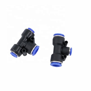 Connettore Pneumatico a Tre Vie Tipo PEG <span class=keywords><strong>T</strong></span> CHDLT, Nuovo Raccordo per Freni ad Aria e Connettore per Valvole dell'Aria - Product Image 4