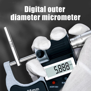 Micrometro Digitale Esterno di Alta Precisione 0-25mm, Misuratore Elettronico di Spessore 0,001mm per Ispezione Industriale - Product Image 6