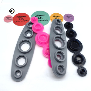 Vải bao phủ nút Máy làm 5 kích thước 12mm 15mm 18mm 22mm 28mm 38mm DIY Bìa nút kit may nút khuôn - Product Image 3