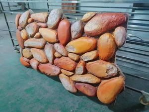 NOUVEAU ARRIVÉ bloc faux rock Panneau Mural Imperméable Art galets pierre <span class=keywords><strong>D</strong></span>écorations Polyuréthane Faux Revêtement moulage extérieur - Product Image 2