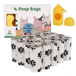Sacs à déjections canines en gros, pour promenades en extérieur, sacs poubelles de voyage, biodégradables et respectueux de l'environnement - Product Image 6
