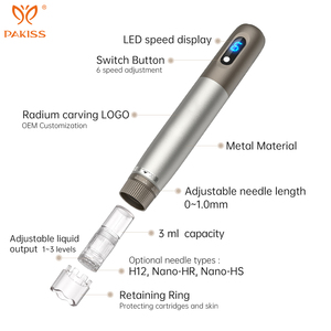 H3 Microneedling <span class=keywords><strong>Derma</strong></span> Pen Microneedling Sérum Applicateur <span class=keywords><strong>Derma</strong></span> Pen Stylo Équipement De Beauté Stylo - Product Image 5