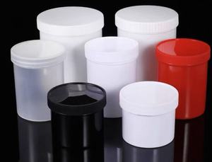 Tùy Chỉnh 100Ml/200Ml/300Ml/500Ml/1L Trắng Wadded Vít Cap PP Lọ Nhựa Cấp Thực Phẩm Chất Lỏng Gói Cho Hóa Chất Cho <span class=keywords><strong>Cookie</strong></span> - Product Image 2