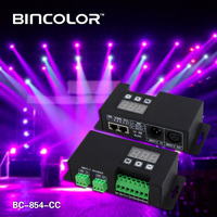Contrôleur LED DMX512 Bincolor BC-854-CC à courant constant 4 canaux 36V 48V RGBW, décodeur DMX