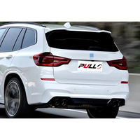 Sistem Bodi Mobil Kualitas Tinggi untuk BMW X3 G01 G08 2018-2021 Hingga X3M Bumper Depan Belakang Kisi Sisi Rok Pipa Bibir Belakang Alis