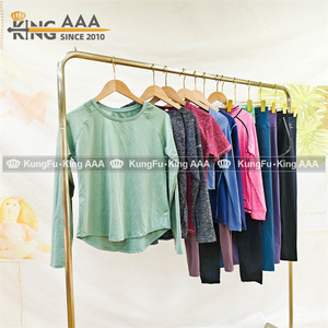 Ropa de Yoga Usada Puyi, Ropa Deportiva de Algodón de Alta Elasticidad para Mujer, Estilos <span class=keywords><strong>y</strong></span> Tallas Variadas, Todas las Temporadas, Entrega Aleatoria, Venta al Por Mayor - Product Image 4
