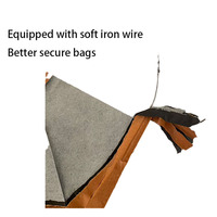 Ecologische, wasbehandelde fruitzakken voor guave, drakenvrucht, banaan, ananas en mango met ventilatiegaten voor bescherming.