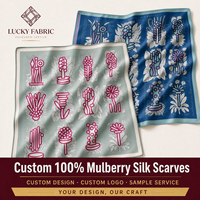 Groothandel 100% Mulberry zijden sjaal 70x70cm vierkant Charmeuse aangepaste logo Lotus dames boutique halsdoek export klaar leverancier