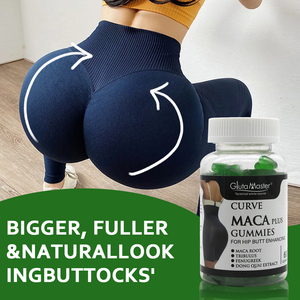 Gomitas para Mejorar Glúteos de Marca Privada, Suplemento de Glutatión, Gomitas Herbales para Aumentar Glúteos, Gomitas para Agrandar el Trasero para Mujeres - Product Image 3