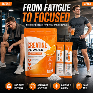 Creatina Monohidrato Micronizada en Polvo, Apoya la Fuerza, la Recuperación Post-Entrenamiento y la Concentración Durante el Entrenamiento, Suplemento para Atletas - Product Image 5