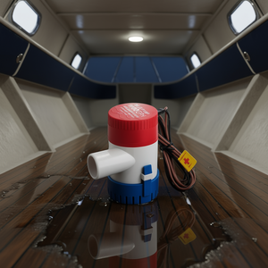 Bomba de Achique Sumergible de 12V y 1100 GPH con Manguera de 3/4 Pulgadas para Barcos Marinos - Product Image 2