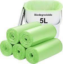 <b>Biodegradable</b> Plastic Bag Compostable Food <b>Packaging</b> Discount Compostable Drawstring Trash Bags - Product Image 5