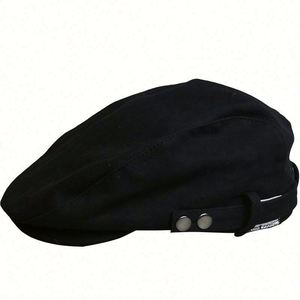 Wholesale Custom <b>Men</b> Women High Quality British Martin Canvas Newsboy <b>Cap</b>,Driver <b>Flat</b> Retro Ivy Hats - Product Image 1