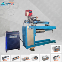 Machine de soudage laser TIG à l'argon pour coutures longitudinales de réservoirs en acier inoxydable de 2 mètres de long, pour cuves sous pression et cylindres