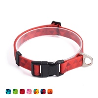 Collier pour chien en polyester imperméable BlackDoggy CN, Correa Para Perros, impression personnalisée par sublimation, accessoires pour promenades de chiens