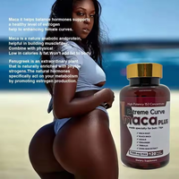 Oem Capsules de complément à base de plantes Racine de maca noire Capsules Extreme Curve Maca Root Plus pour femme