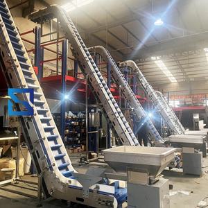 Draagbare Hellende Transportband Voor Afgewerkte Voedsel Geïntegreerde Zak Nemen Transportband Gloednieuwe Staat Voor De Landbouwindustrie - Product Image 6