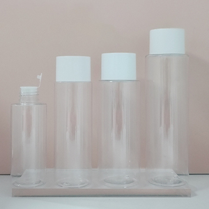 Bouteille de toner en plastique blanc transparent pour animaux de compagnie <span class=keywords><strong>Hydrolat</strong></span> 100ml 120ml 150ml 200ml 250ml 300ml avec bouchon à vis - Product Image 3