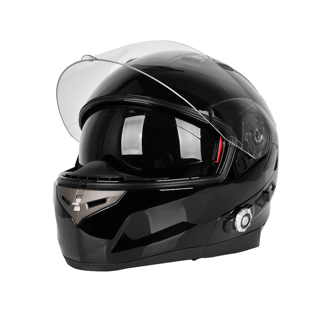 FreedConn BM2-S 953 ブルートゥース内蔵ヘルメット Lサイズ FreedConn BM2-S Bluetooth Motorcycle Helmet with 500M Intercom, FM
