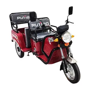 Putian-triciclo eléctrico de tres ruedas de Gas cerrado, 30-50 Km/H, envío barato
