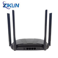 ZIKUN ZC-R530 Router Nirkabel Dual Band 2.4G/5GHz 1200M OpenWrt 4 Antena Firmware Bahasa Inggris 128MB RAM/Flash Mendukung Mesh