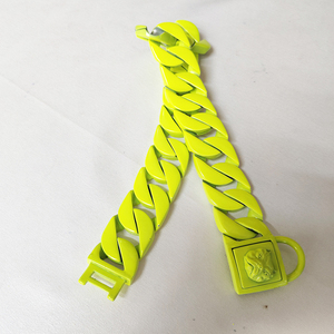 <span class=keywords><strong>Collar</strong></span> de Perro Táctico de Lujo Personalizado al por Mayor, <span class=keywords><strong>Collar</strong></span> de Acero Inoxidable de Alta Resistencia con Cadena Cubana para Perro - Product Image 4