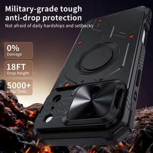 Coque magnétique pour <span class=keywords><strong>iPhone</strong></span> 18 Pro Max avec cache-caméra coulissant, coque de téléphone robuste antichoc pour <span class=keywords><strong>iPhone</strong></span> 18 Pro, 17 Pro Max, 16 - Product Image 5