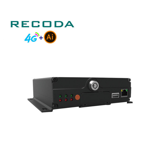 4G WIFI GPS 4 CH Car DVR Box 1080p Resolution Vehicle CCTV Camera IPS Screen Type Black Cloud Car Video Recorder 1 Year Warranty