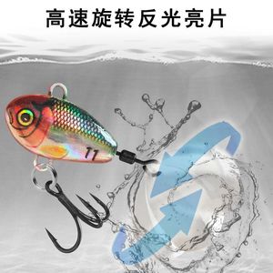 Mini Leurre Cyclone Spinning Spinner VIB 3D pour Pêche au Bar, Appât de Mi-Eau à Longue Portée, Leurre Vibrant pour Toutes les Couches d'Eau - Product Image 5