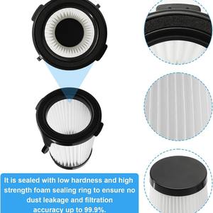 <span class=keywords><strong>Milwaukee</strong></span> 49-90-1950/M12 0850-20 VAC accessoires d'<span class=keywords><strong>aspirateur</strong></span> réutilisables filtre électrique manuel brosse en plastique ménage voiture RV - Product Image 2